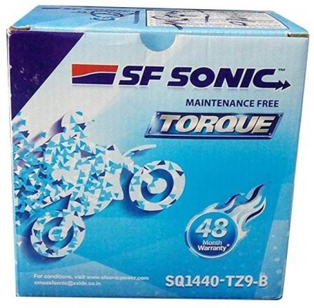 SF SONIC FSQ0-SQ1440-TZ9-B 9 Ah Battery for Bike